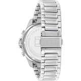 Tommy Hilfiger Aiden Chronograph Grey Dial Silver Steel Strap Watch For Men - 1791857