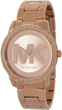 Michael Kors Tibby Quartz Rose Gold Dial Rose Gold Steel Strap Watch For Women - MK6880