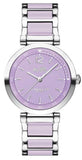 Coach 14502461 Tristen Quartz Women's Watch – Purple Dial & Two-Tone Steel Bracelet