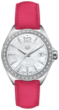 Tag Heuer Formula 1 WBJ131A.FC8252 Women’s Quartz Watch – Mother of Pearl Dial with Pink Leather Strap