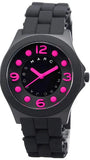 Marc Jacobs MBM2530 Pelly Women's Watch – Black Dial & Black Silicone Strap