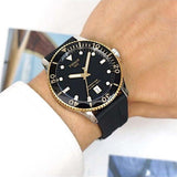 Tissot T120.410.27.051.00 Seastar 1000 Men’s Watch – Black Dial & Black Rubber Strap