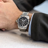 Tag Heuer Aquaracer Professional 200 Quartz Black Dial Silver Steel Strap Watch for Men - WBP1110.BA0627