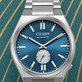 Citizen Tsuyosa NK5010-51L Men's Automatic Watch – Blue Dial with Silver Steel Bracelet
