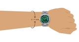 Citizen Tsuyosa NJ0150-81X Men's Automatic Watch – Green Dial with Silver Steel Strap