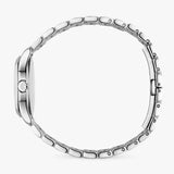 Gucci G Timeless Brown Dial Silver Steel Strap Watch For Women - YA126526