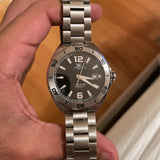 Tag Heuer Formula 1 Automatic Black Dial Silver Steel Strap Watch for Men - WAZ2113.BA0875