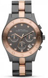 Marc Jacobs MBM8583 Blade Chronograph Women's Watch – Grey Dial & Two-Tone Steel Strap