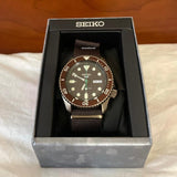 Seiko 5 Sports SRPD85K1 Automatic Men's Watch – Brown Dial & Brown Nylon Strap