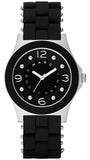 Marc Jacobs MBM2541 Pelly Women's Watch – Black Dial & Black Silicone Strap