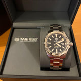 Tag Heuer Aquaracer Automatic Calibre 5 Men's Watch WBD2110.BA0928 – Black Dial with Silver Steel Strap