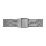 Daniel Wellington Petite Sterling White Dial Silver Mesh Bracelet Watch For Women - DW00100220