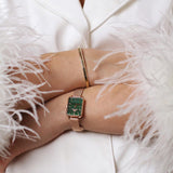 Daniel Wellington Quadro Melrose Green Watch For Womens - DW00100437