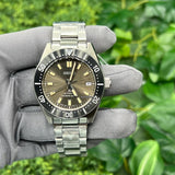 Seiko Prospex 55th Anniversary Edition Brown Dial Silver Steel Strap Watch For Men - SPB145J1