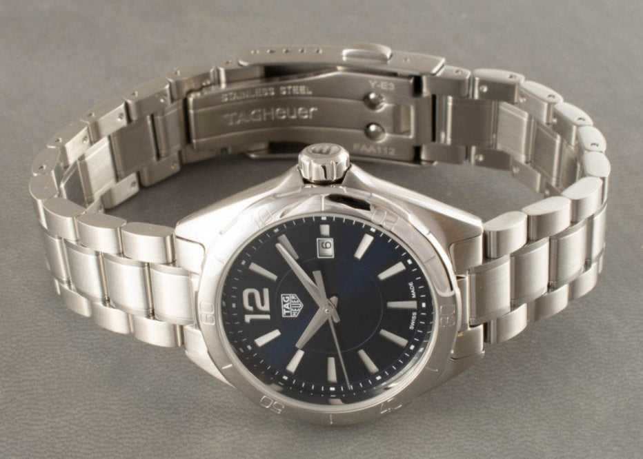 Tag Heuer Formula 1 Quartz Women's Watch WBJ1412.BA0664 – Blue Dial with Silver Steel Strap