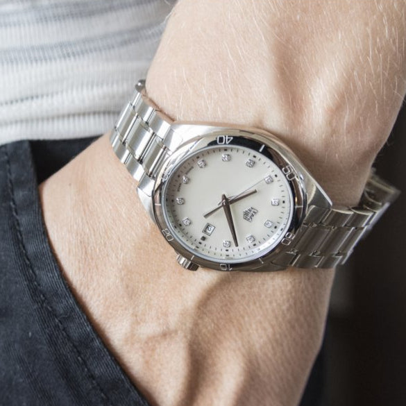 Tag Heuer Formula 1 Diamonds Women's Watch WBJ1419.BA0664 – Mother of Pearl White Dial with Silver Steel Strap