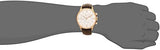 Tissot T099.427.36.038.00 Des Tourelles Chronograph Men's Watch – Silver Dial & Brown Leather Strap