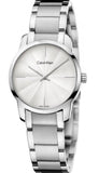 Calvin Klein K2G23146 City Women's Watch – White Dial & Silver Steel Strap