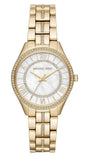 Michael Kors MK3899 Lauryn Women's Watch – Mother of Pearl White Dial & Gold Steel Bracelet