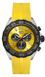 Tag Heuer Formula 1 CAZ101AM.FT8054 Men's Chronograph – Yellow Dial, Yellow Rubber Strap