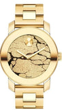 Movado 3600346 Bold Quartz Women's Watch – Glitter Gold Dial & Gold Steel Strap