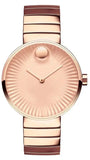Movado 3680013 Edge Women's Watch – Rose Gold Dial & Rose Gold Steel Strap