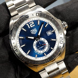 Tag Heuer Formula 1 Calibre 6 Automatic Men's Watch WAZ2014.BA0842 – Blue Dial with Silver Steel Strap