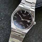 Tissot T137.207.11.051.00 PRX Powermatic 80 Men's Watch – Black Dial & Silver Steel Strap