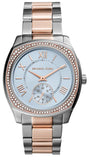 Michael Kors MK6136 Bryn Quartz Women's Watch – Blue Dial & Two-Tone Steel Strap