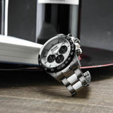Hugo Boss Ikon White Dial Silver Steel Strap Watch for Men - 1512964