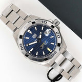 Tag Heuer Aquaracer Automatic Men's Watch WBD2112.BA0928 – Blue Dial with Silver Steel Strap