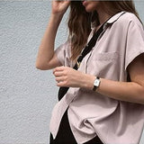 Daniel Wellington DW00100434 Quadro Women's Watch – White Dial & Black Leather Strap