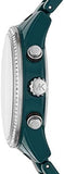 Michael Kors Bradshaw Chronograph Blue Dial Blue Steel Strap Watch For Men - MK6722