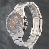 Tag Heuer Formula 1 Chronograph Ceramic Men's Watch CAZ101AH.BA0842 – Black Dial with Silver Steel Strap