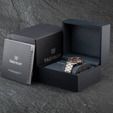 Tag Heuer Formula 1 Chronograph Ceramic Men's Watch CAZ101AH.BA0842 – Black Dial with Silver Steel Strap