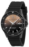 Maserati R8851140001 SFIDA Quartz Men’s Watch – Black Dial & Black Rubber Strap