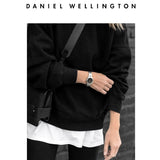 Daniel Wellington DW00100208 Iconic Link Women’s Watch – Black Dial with Silver Stainless Steel Strap