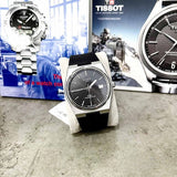 Tissot T137.407.17.051.00 PRX Powermatic 80 Men's Watch – Black Dial & Black Rubber Strap