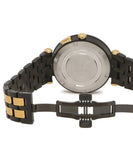 Versace V-Race Analog Quartz Black Dial Two Tone Steel Strap Watch For Men - VEBV00619