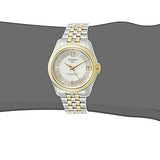 Tissot T108.208.22.117.00 Ballade Powermatic 80 Women's Watch – Mother of Pearl Silver Dial & Two-Tone Steel Strap