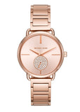 Michael Kors MK3640 Portia Quartz Women's Watch – Rose Gold Dial & Rose Gold Steel Bracelet