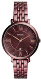 Fossil ES4100 Jacqueline Women's Watch – Brown Dial & Brown Steel Strap