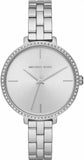 Michael Kors MK4398 Charley Quartz Women's Watch – Silver Dial & Silver Steel Strap