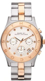 Marc Jacobs MBM3178 Blade Chronograph Women’s Watch – Silver Dial & Two-Tone Steel Strap