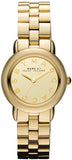 Marc Jacobs MBM3174 Marci Quartz Women’s Watch – Gold Dial & Gold Steel Strap