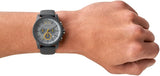 Armani Exchange Outerbanks AX7123 Men's Chronograph Watch – Grey Dial with Grey Silicone Strap
