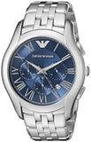Emporio Armani AR1787 Classic Men's Watch – Navy Blue Dial & Stainless Steel Strap