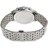 Tissot T Classic Tradition Chronograph Black Dial Silver Steel Strap Watch For Men - T063.617.11.067.00