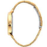 Guess Montauk Gold Dial Gold Steel Strap Watch for Women - W0933L2