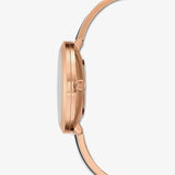 Swarovski Crystalline Delight Black Dial Two Tone Steel Strap Watch for Women - 5580530